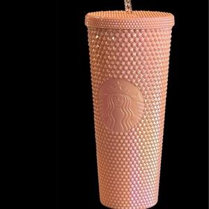 Starbucks Blush Pink Textured Tumbler
